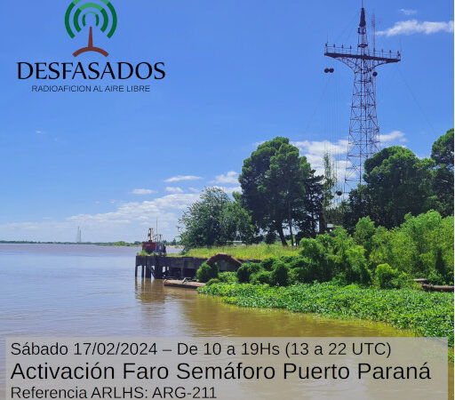 Faro Semáforo Fluvial Puerto Paraná