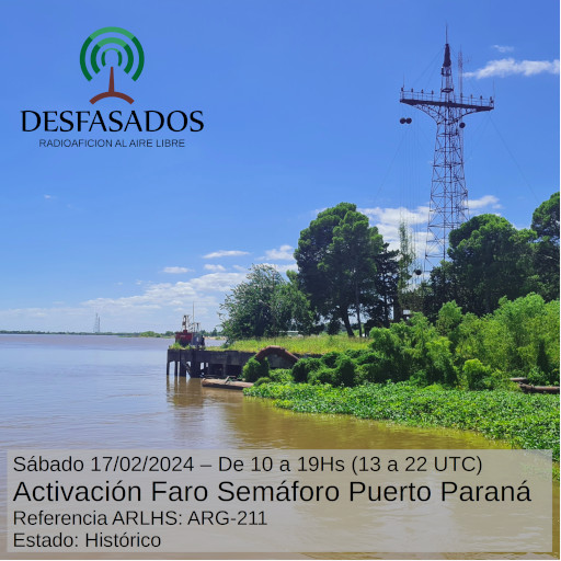 Faro Semáforo Fluvial Puerto Paraná