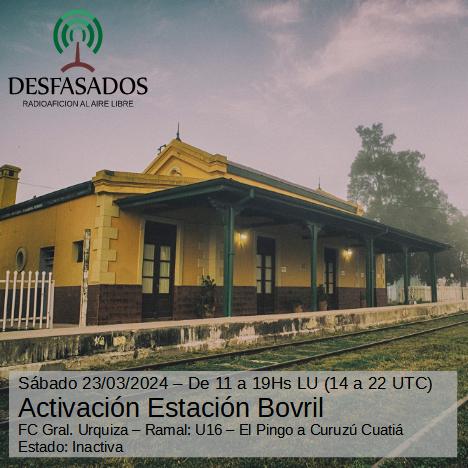 Estación Ferrocarril Bovril con referencia DEF075/J